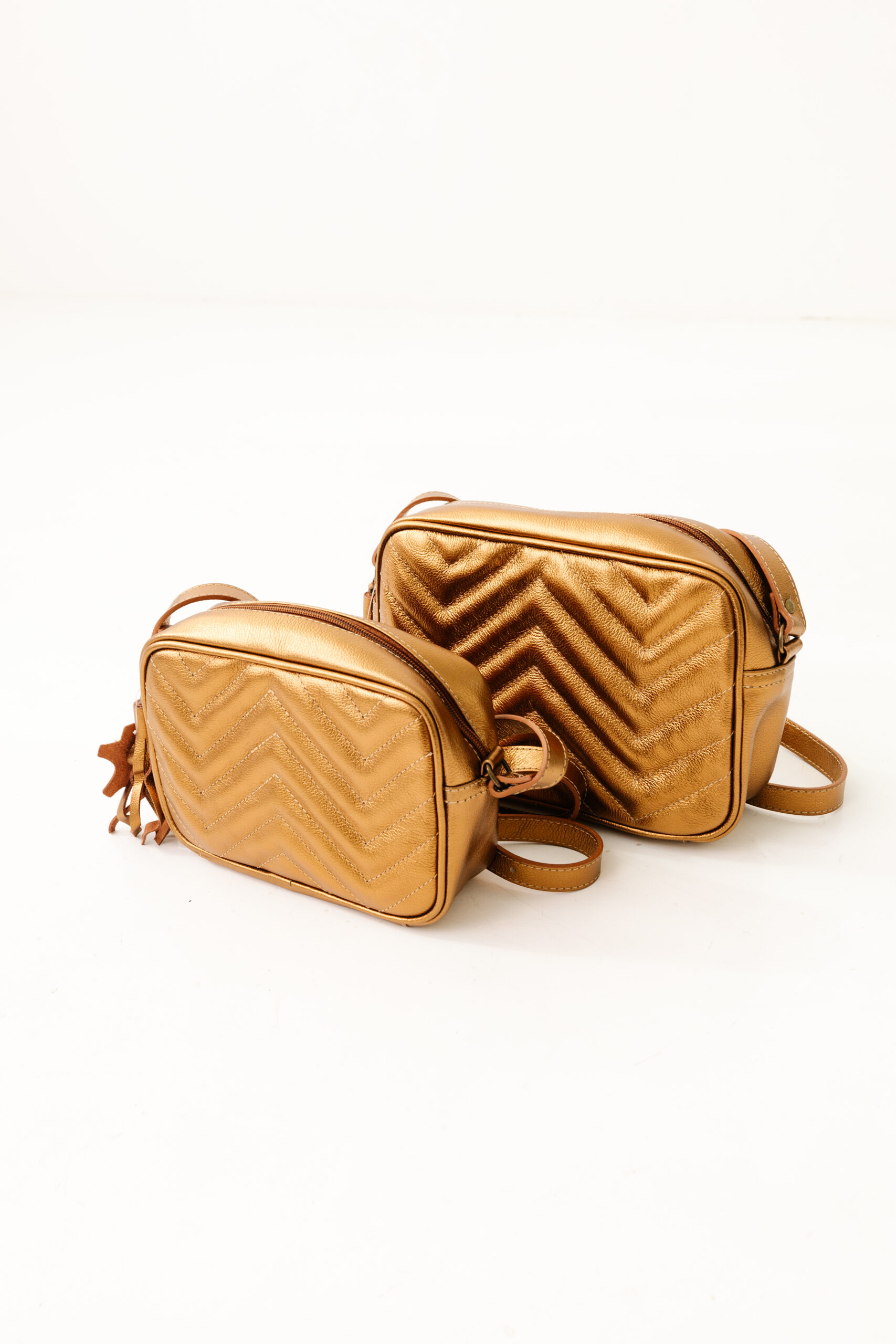 Bolsa Feminina Couro Zizzag - Imagem 5